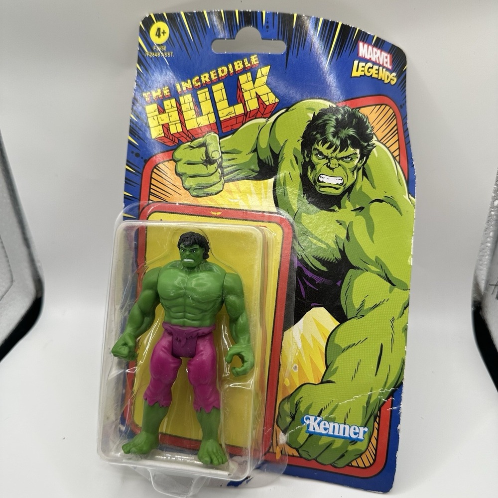 Kenner 2021 Marvel Legends Retro The Incredible Hulk 3.75 Action Figure